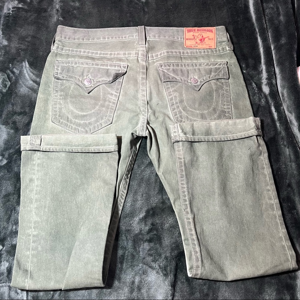 Men’s Green True Religion Jeans 38x32